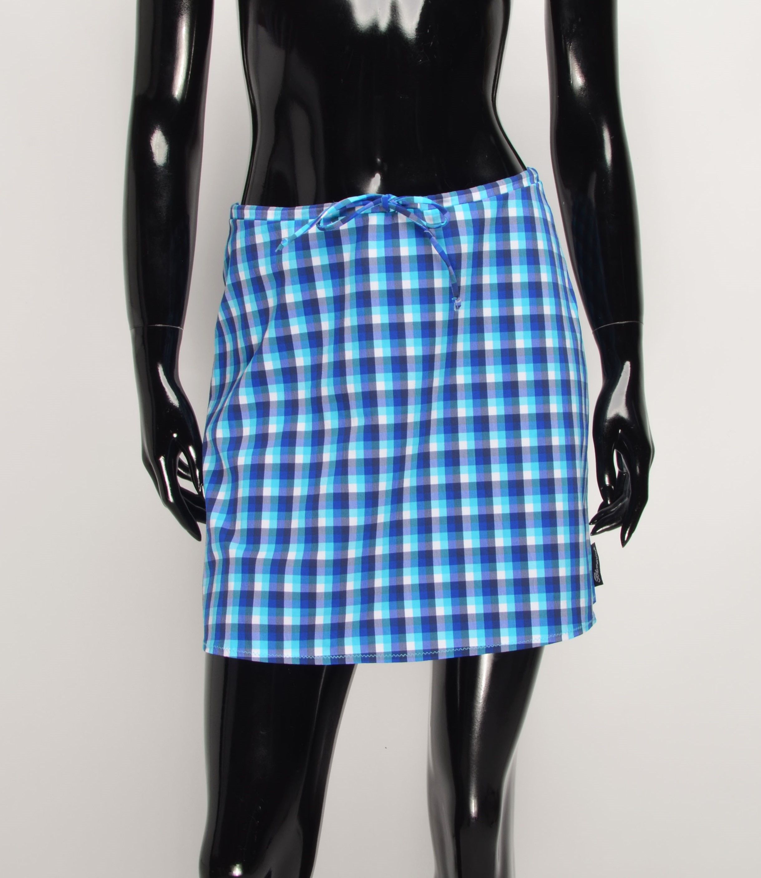 Blumarine × Vintage Vintage Blumarine Checkered Y2K Mini Skirt Size 28" / US 6 / IT 42 - 8 Thumbnail