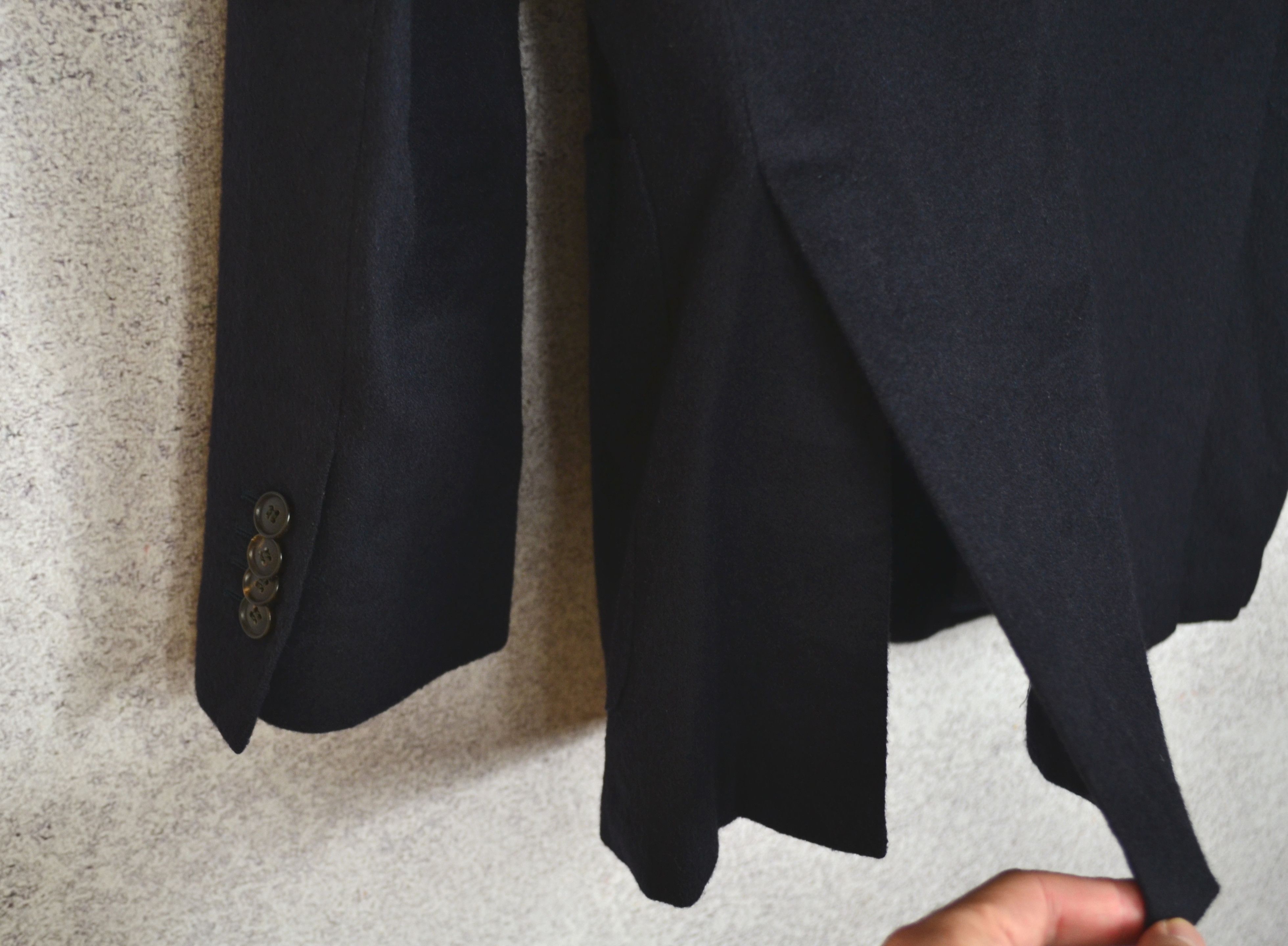 Suitsupply SUITSUPPLY HAVANA HL 100% PURE CASHMERE Dark Blue Blazer Size 44S - 8 Thumbnail