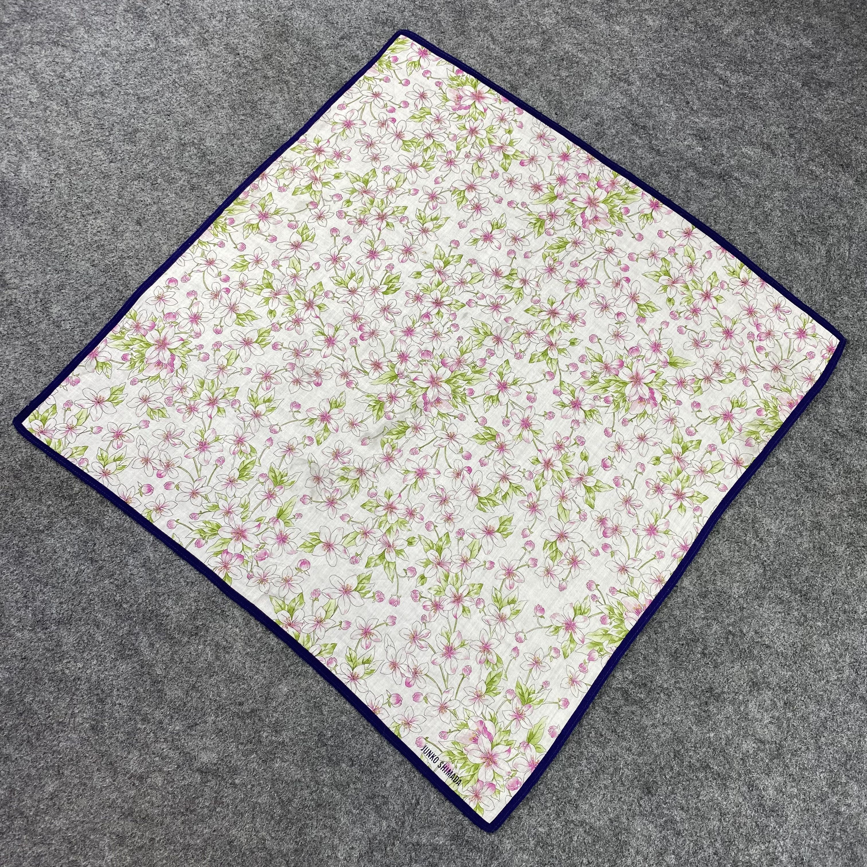 Japanese Brand × Junko Shimada × Vintage Junko Shimada Handkerchief / Bandana / Neckerchief -B921 Size ONE SIZE - 4 Thumbnail