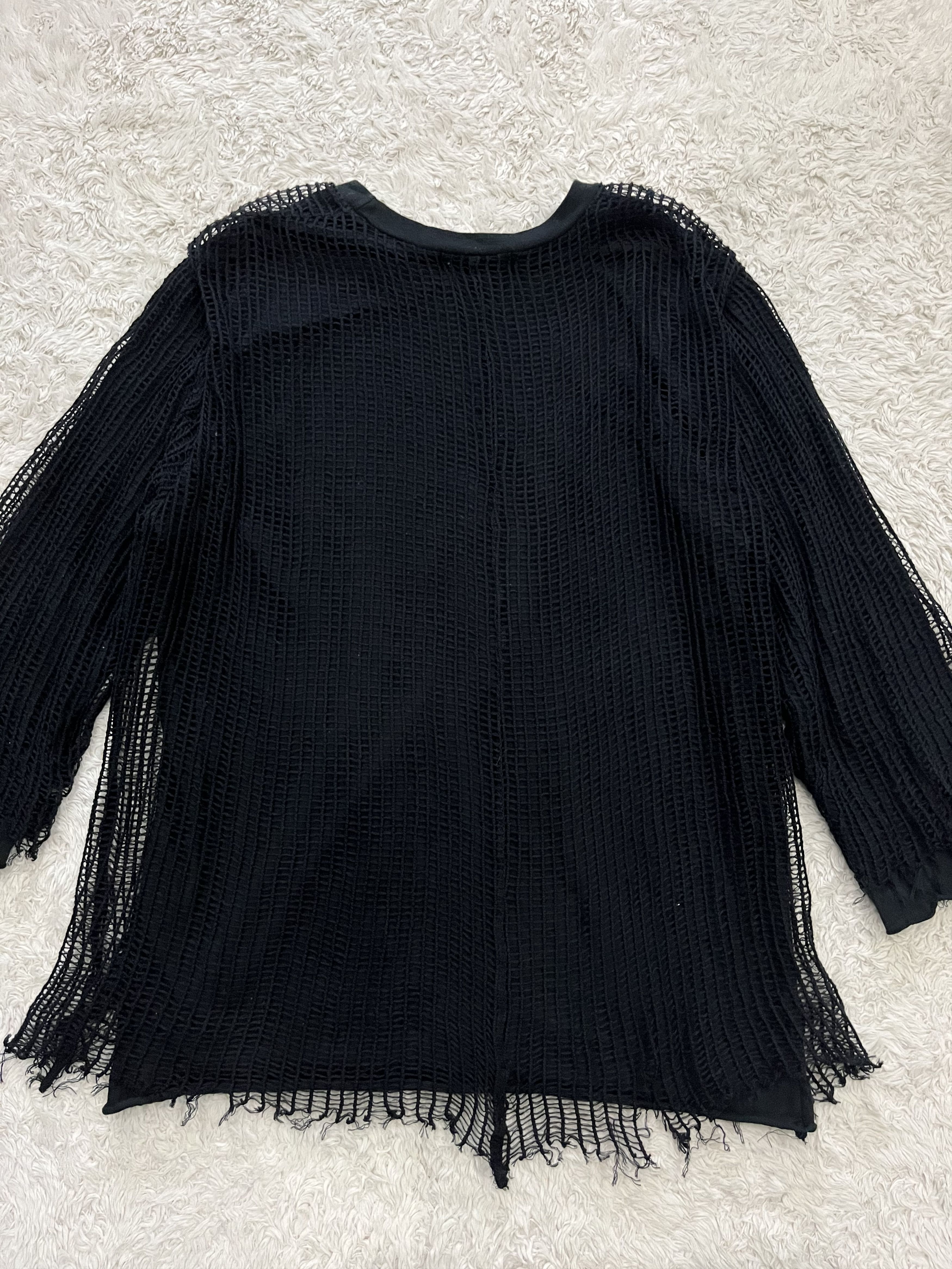 Undercover AW06 - 07 undercover mesh double layered shirt Size US M / EU 48-50 / 2 - 18 Thumbnail