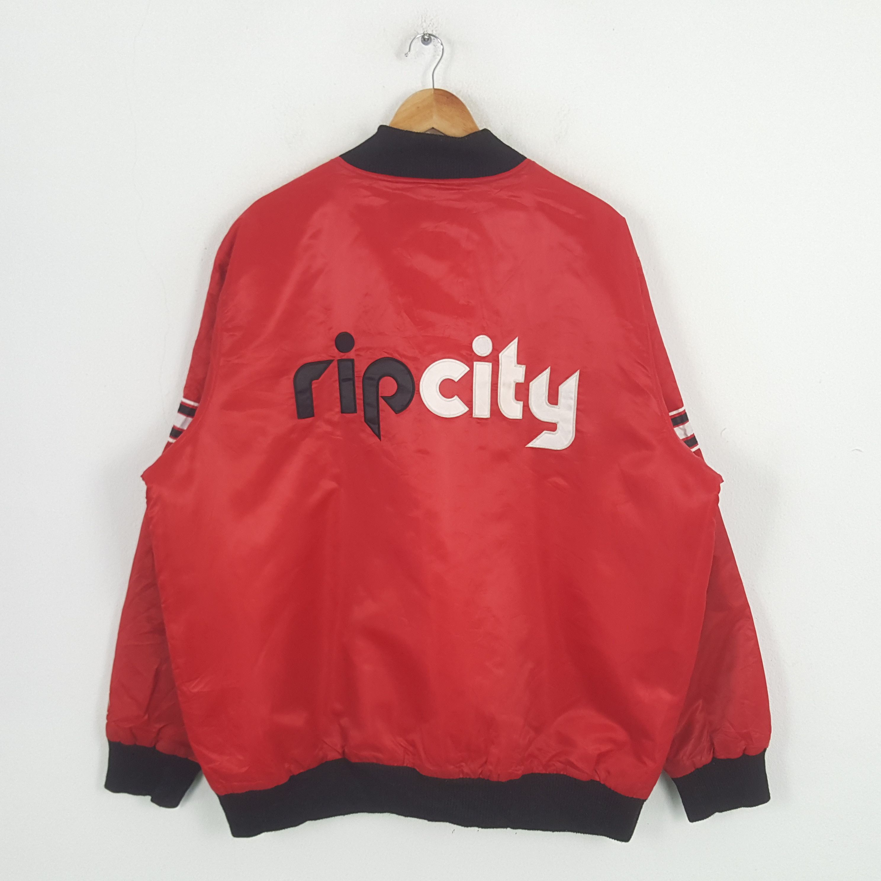 NBA × Starter × Vintage Vintage Ripcity Starter American Basketball Team Jacket Size US XXL / EU 58 / 5 - 1 Thumbnail