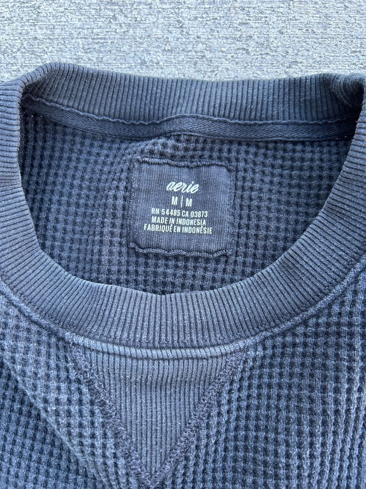 Other Medium Black Waffle Knit sweater Size US M / EU 48-50 / 2 - 2 Thumbnail