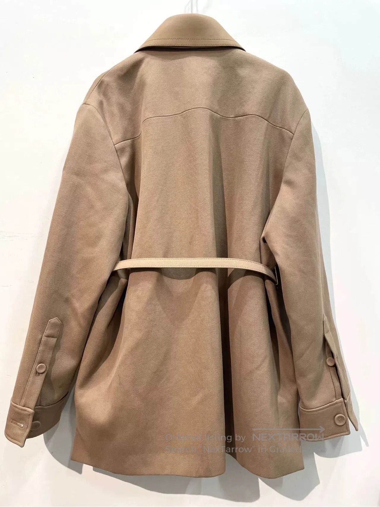 Fendi Fendi 2024FW Wool Shearling Collar Coat. Size US L / EU 52-54 / 3 - 2 Thumbnail