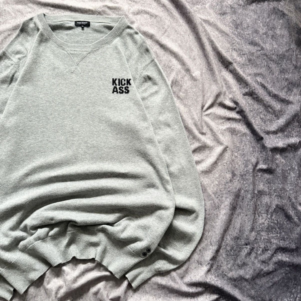 Other Ron Dorff Kick Ass Gray Crew Neck Sweater Cotton Cashmere Size US M / EU 48-50 / 2 - 3 Thumbnail
