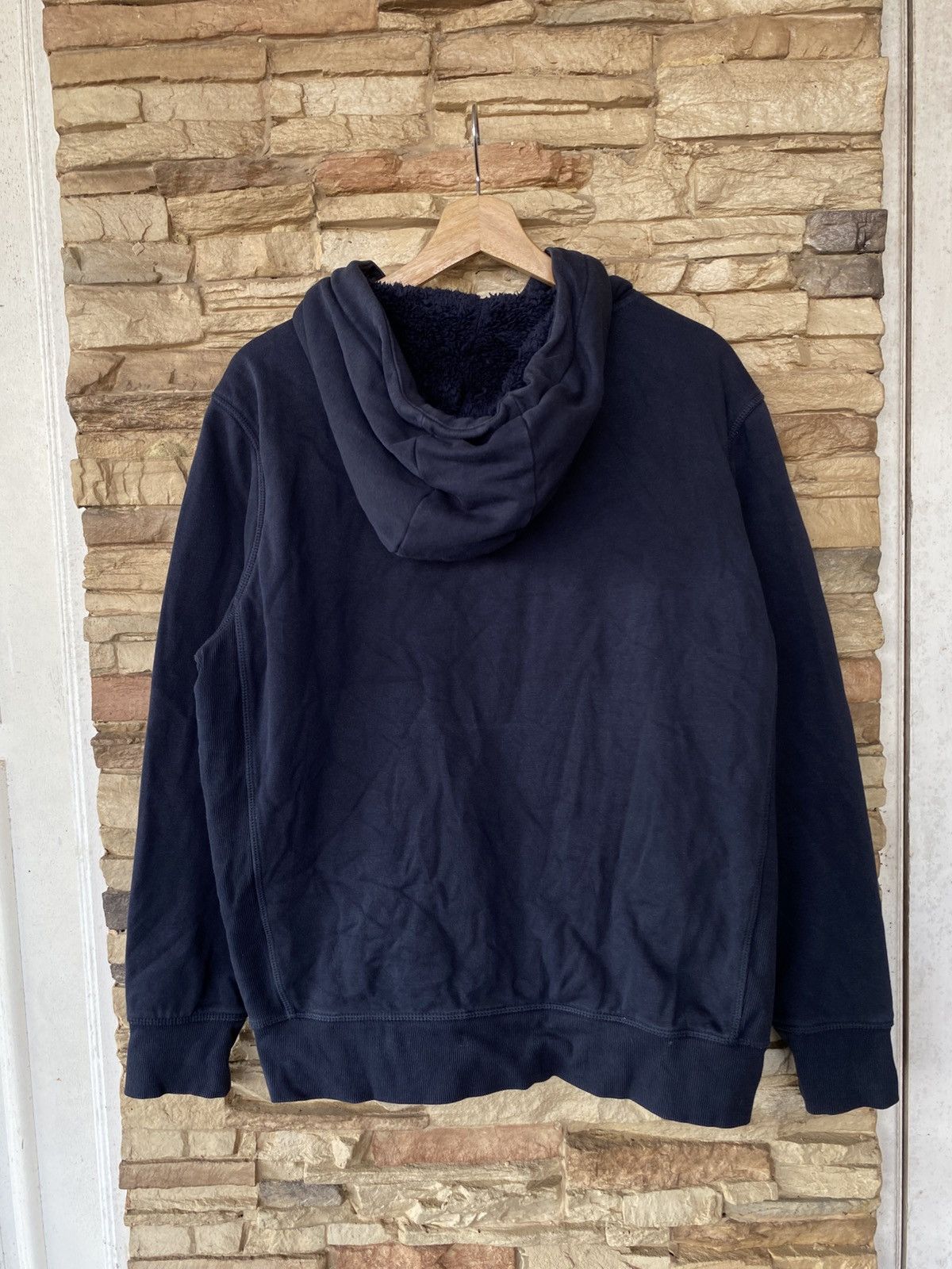 U.S. Polo Assn. Vintage U.S. Polo Assn. Classic Fit Fleece Hoodie Navy Blue with Red Logo Size US L / EU 52-54 / 3 - 6 Thumbnail
