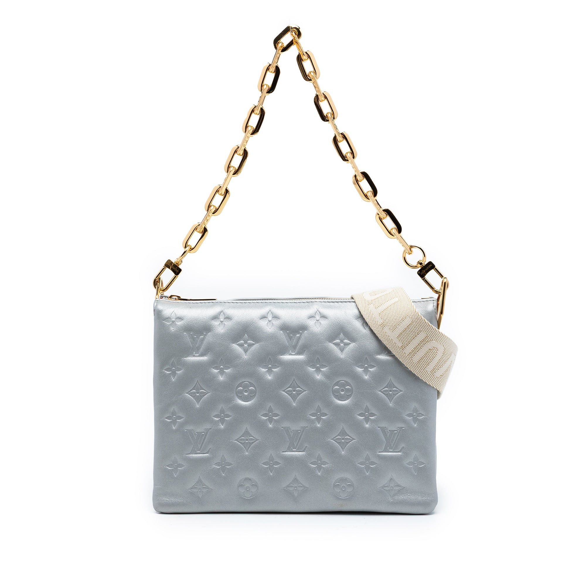 Louis Vuitton Monogram Embossed Puffy Lambskin Coussin PM Size ONE SIZE - 1 Thumbnail