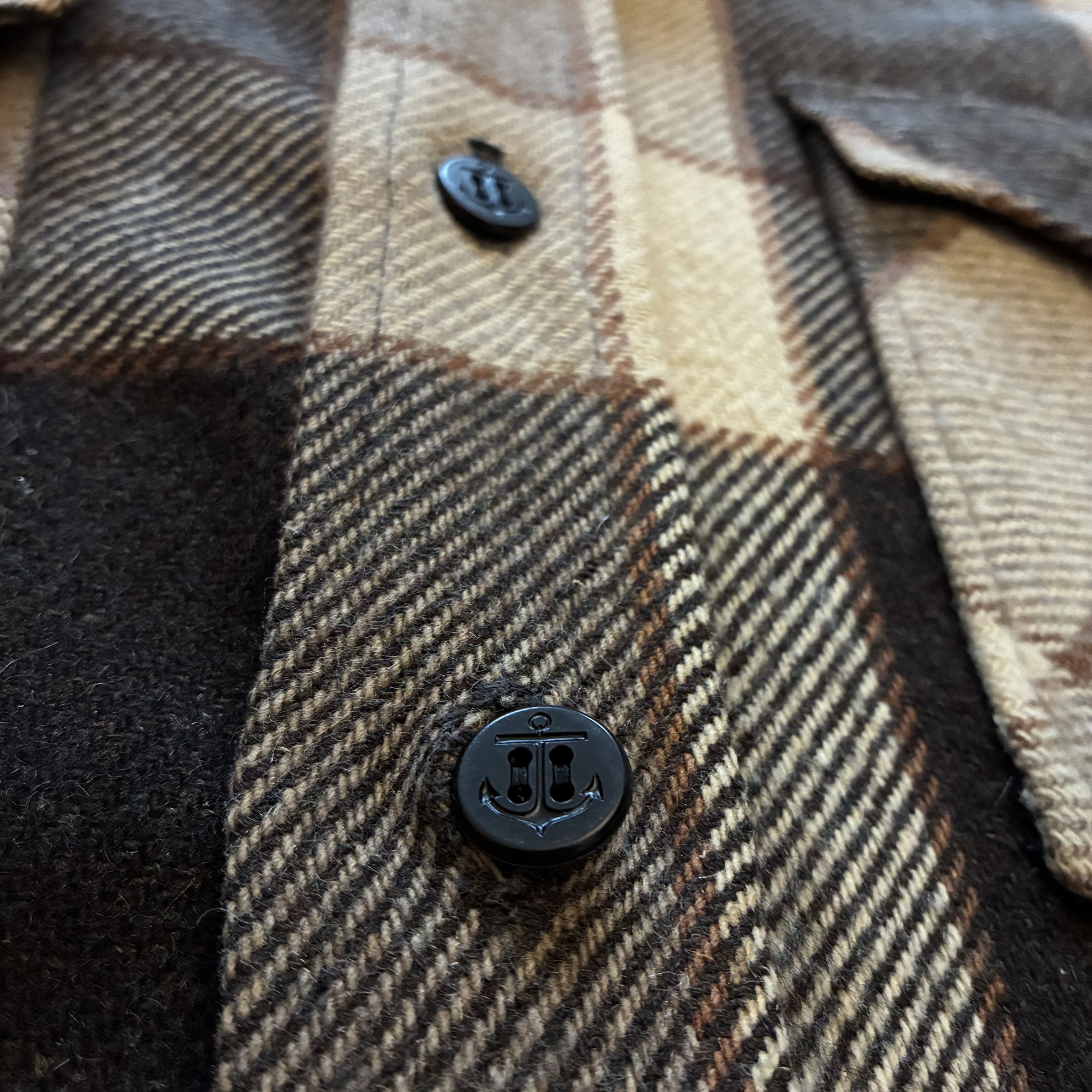 Other Wool CPO Shirt Plaid Vintage Campus 60s Size US M / EU 48-50 / 2 - 6 Thumbnail