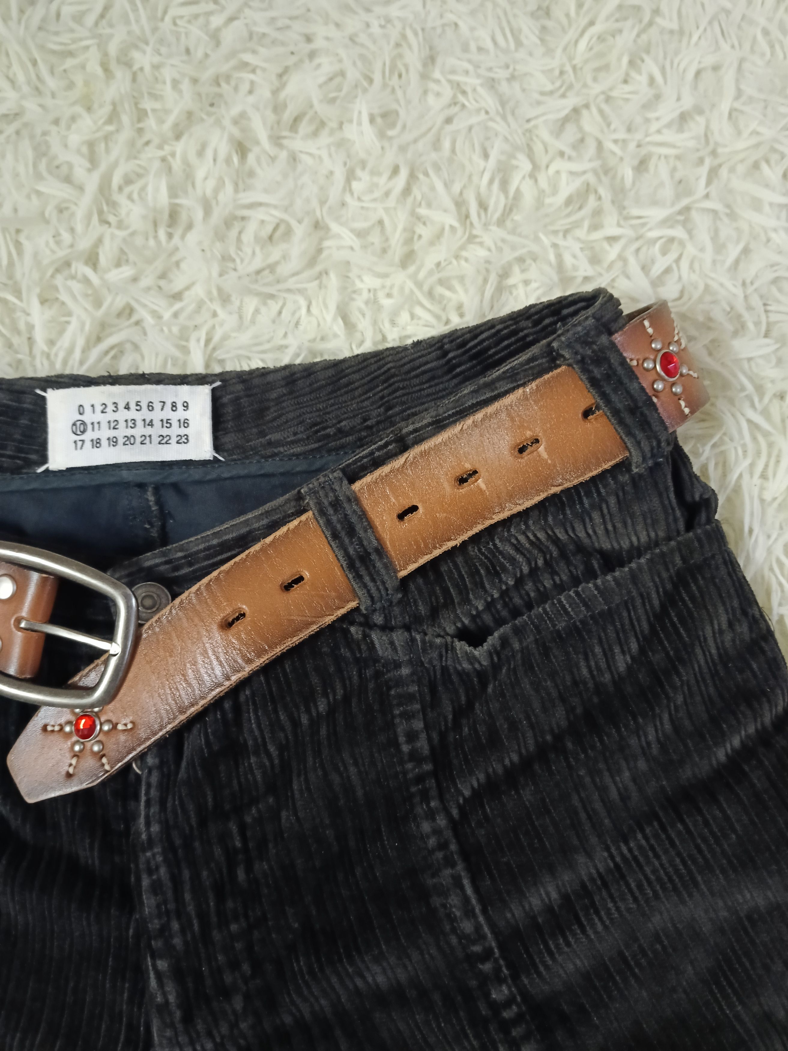 Hawk HAWK COMPANY STUDD LEATHER BELT Size ONE SIZE - 4 Thumbnail
