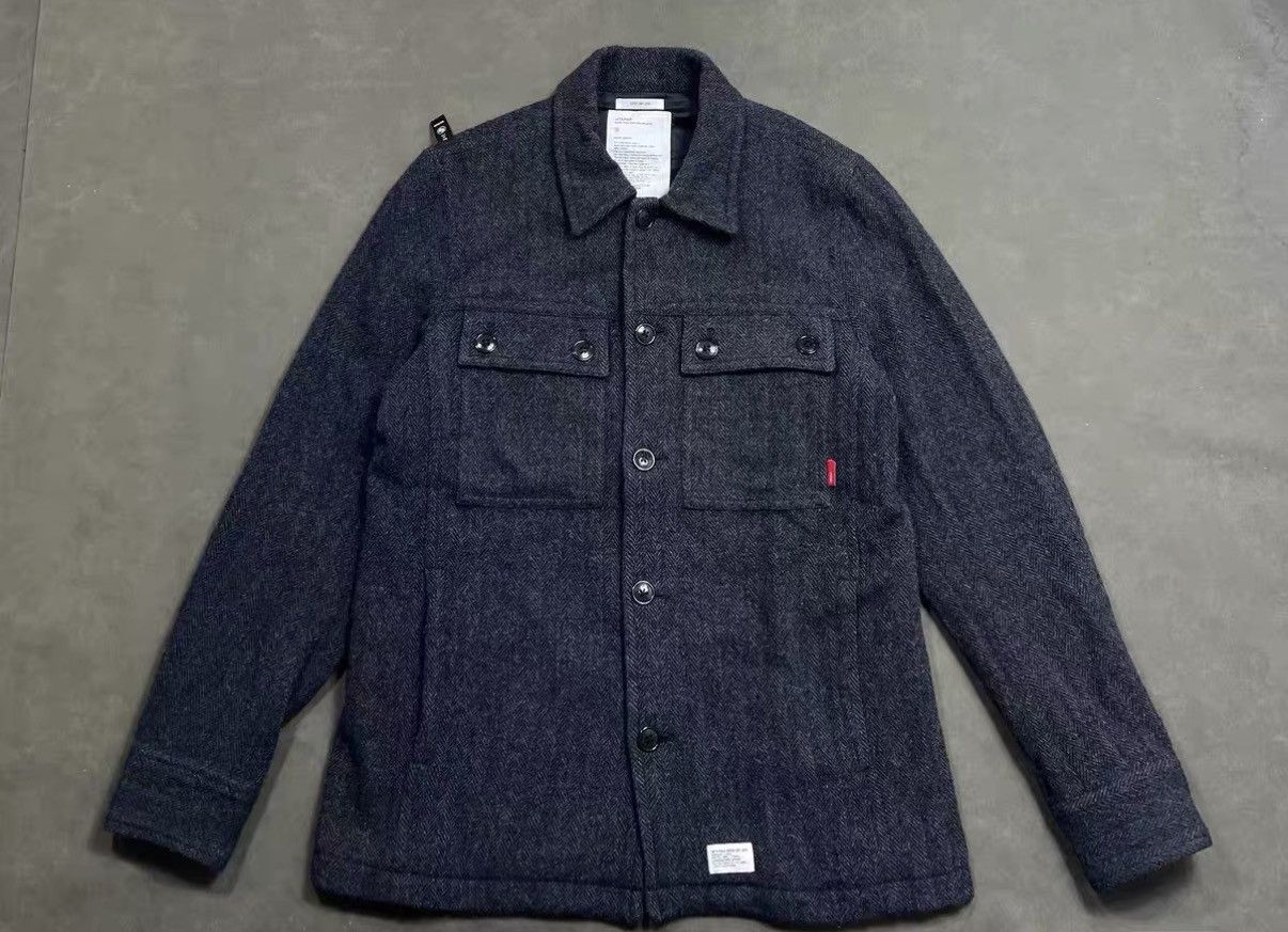 Wtaps WTAPS CPO JACKET Wool Tweed Jacket J16 Size US M / EU 48-50 / 2 - 1 Thumbnail