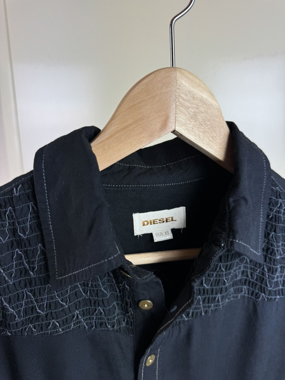 Diesel Diesel y2k opium grange button up shirt gothicgorp core xs Size XS / US 0-2 / IT 36-38 - 17 Thumbnail
