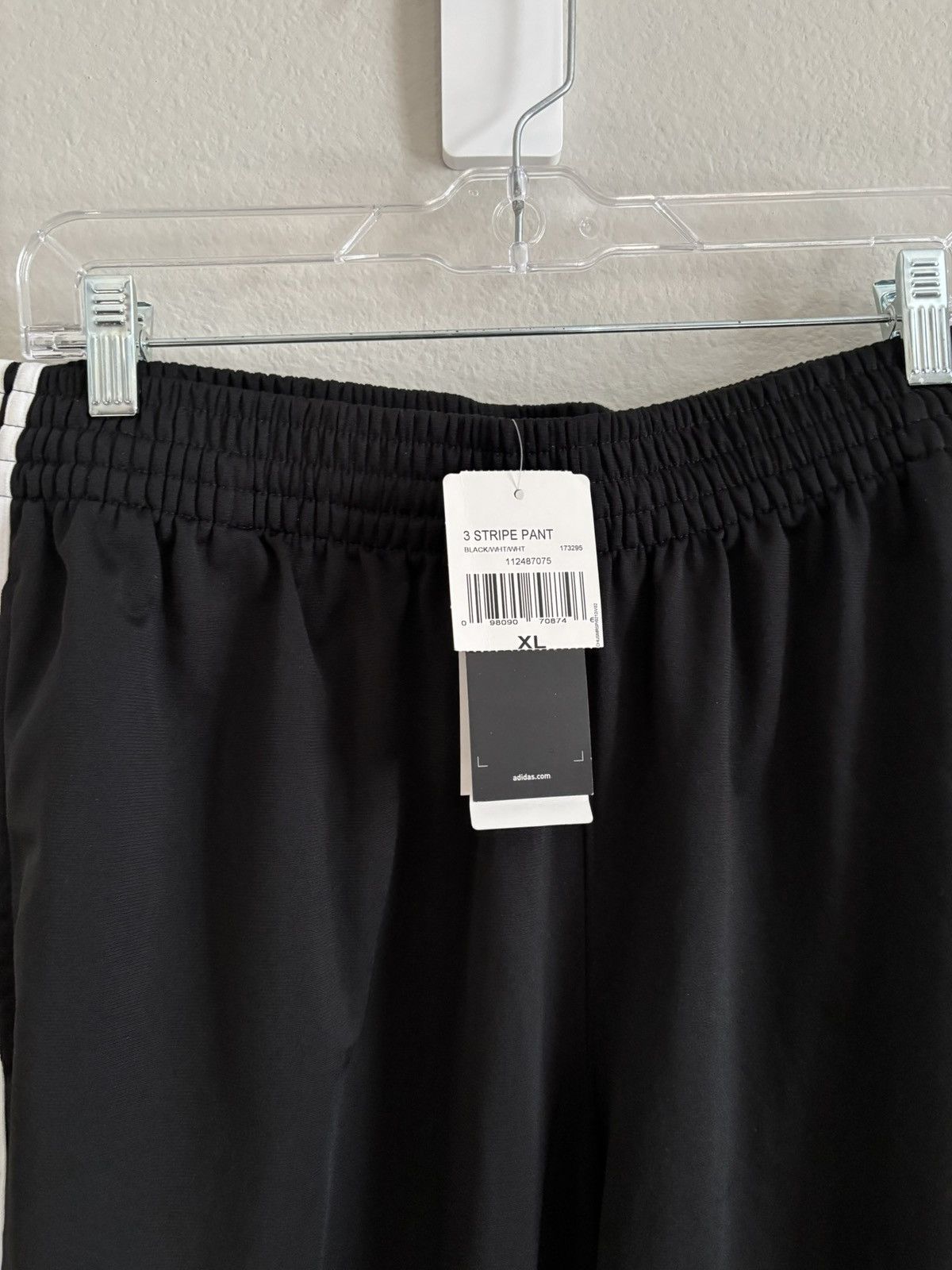 Adidas Vintage 2011 Adidas 3 Stripe Trackpants Size US 32 / EU 48 - 3 Thumbnail