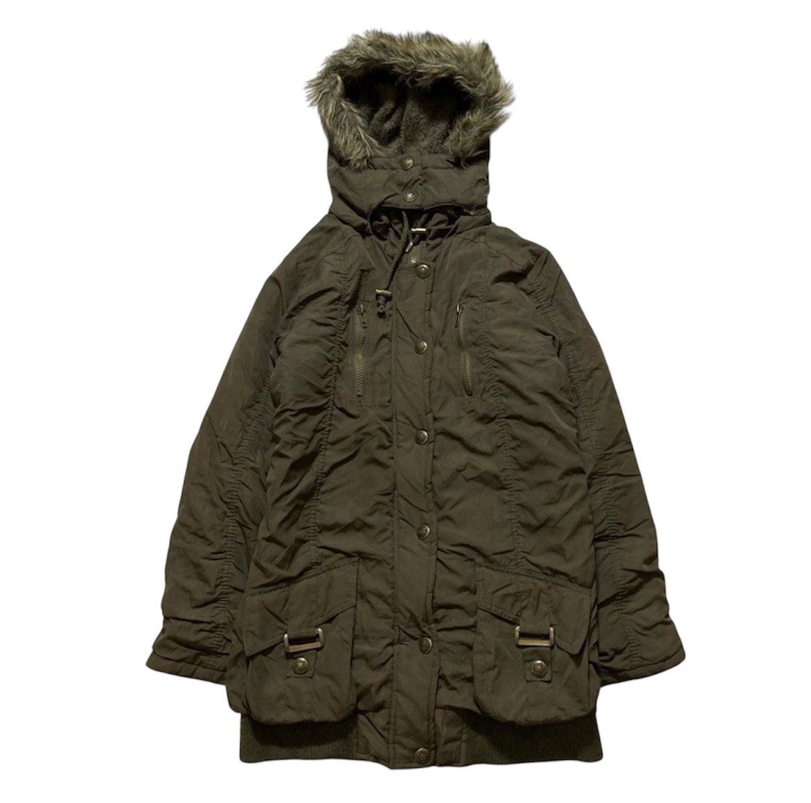 Japanese Brand 🔥Vintage Material Blue Bis Fur Parkas Jacket Size US S / EU 44-46 / 1 - 1 Thumbnail