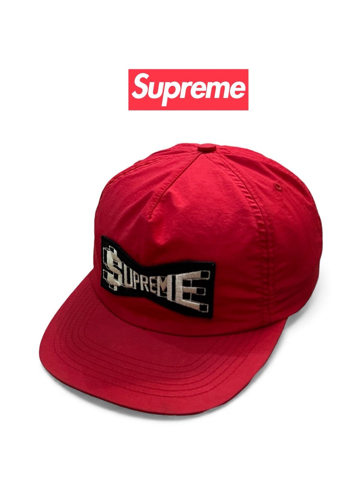Supreme SS17 Supreme Skew Nylon 5-Panel Money Hat Size ONE SIZE - 1 Thumbnail