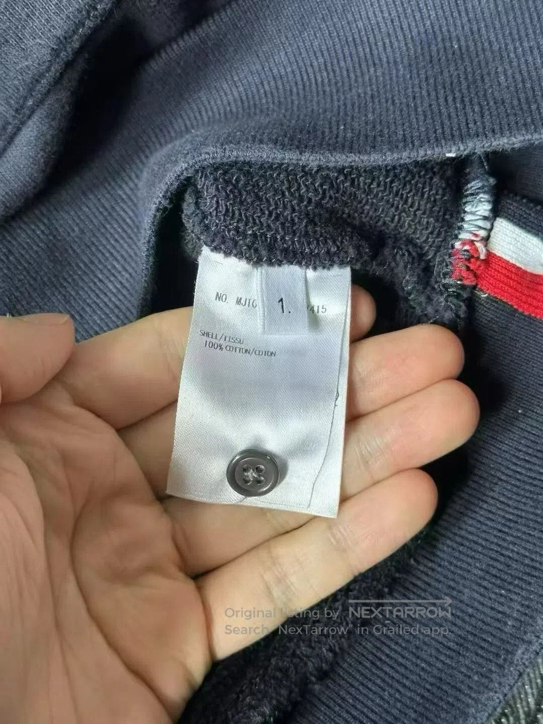 Thom Browne Thom Browne Back Colored Stripe Hoodie. Size US S / EU 44-46 / 1 - 4 Thumbnail