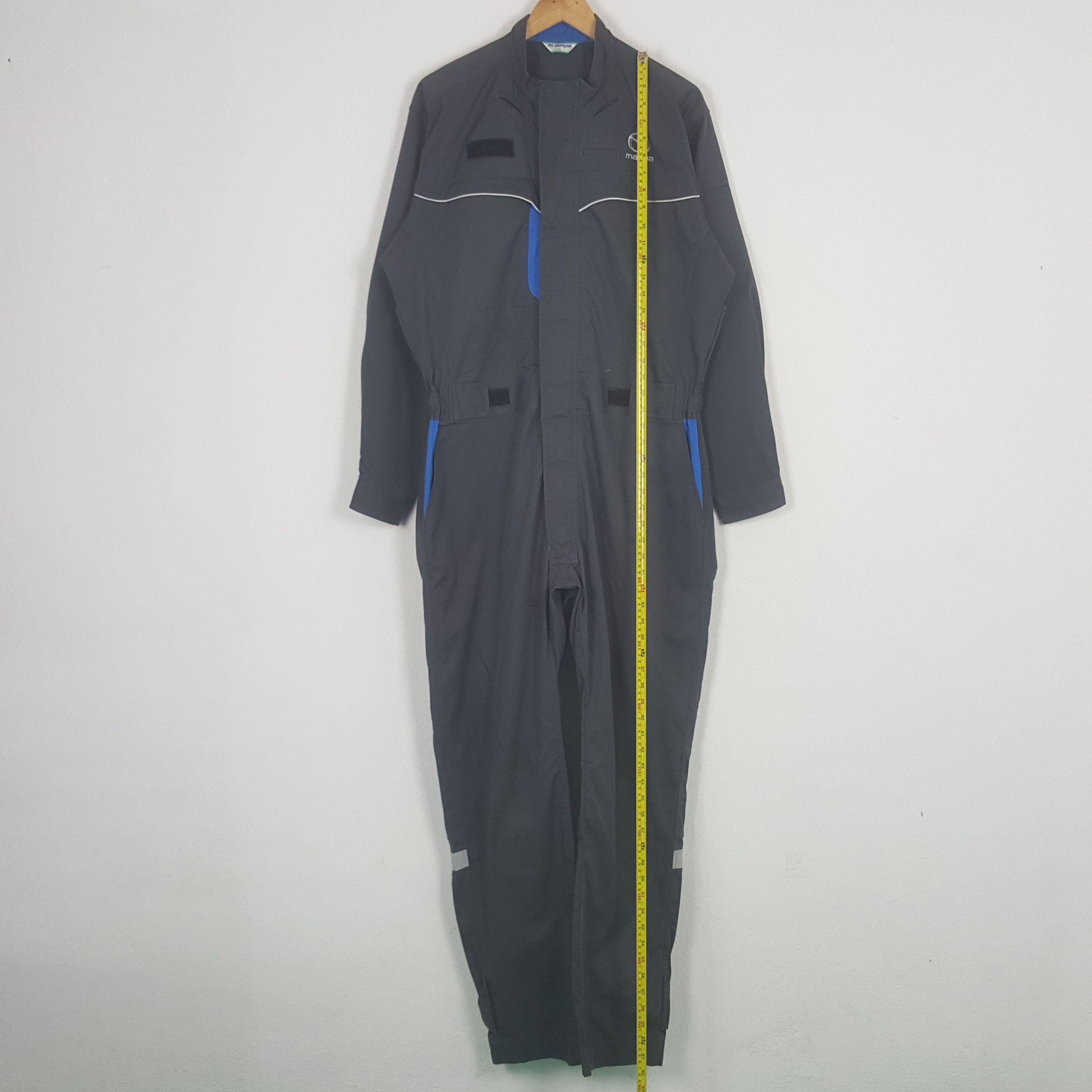 Vintage Vintage Mazda Racing Team Work Coverall Jacket C300N18 Size US M / EU 48-50 / 2 - 7 Thumbnail