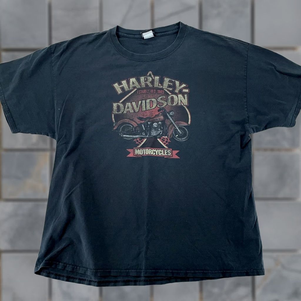 Harley Davidson Harley-Davidson T-Shirt XL Black Myrtle Beach South Carolina Motorcycle Biker Size US XL / EU 56 / 4 - 1 Thumbnail