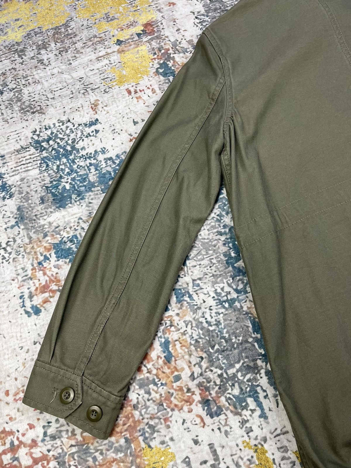 Japanese Brand Back Number M64 Military Field Jacket Size L / US 10 / IT 46 - 9 Thumbnail