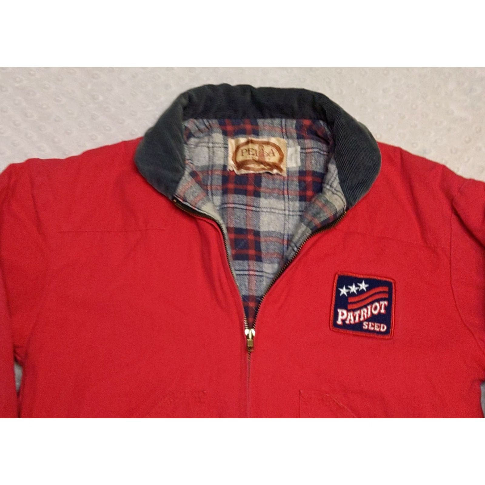 Vintage Pella Jacket Canvas Chore VTG Red Small Adult Men Size US S / EU 44-46 / 1 - 4 Thumbnail