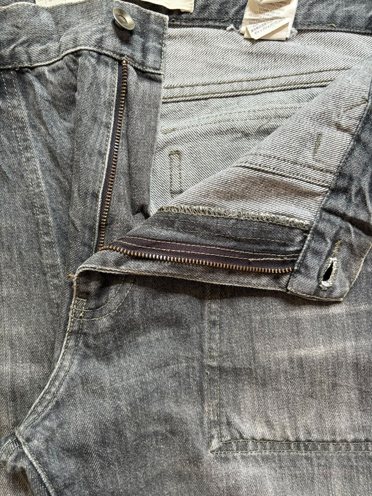 Gap Vintage GAP Army Black Wash Loose Baggy Jeans Size US 33 - 9 Thumbnail
