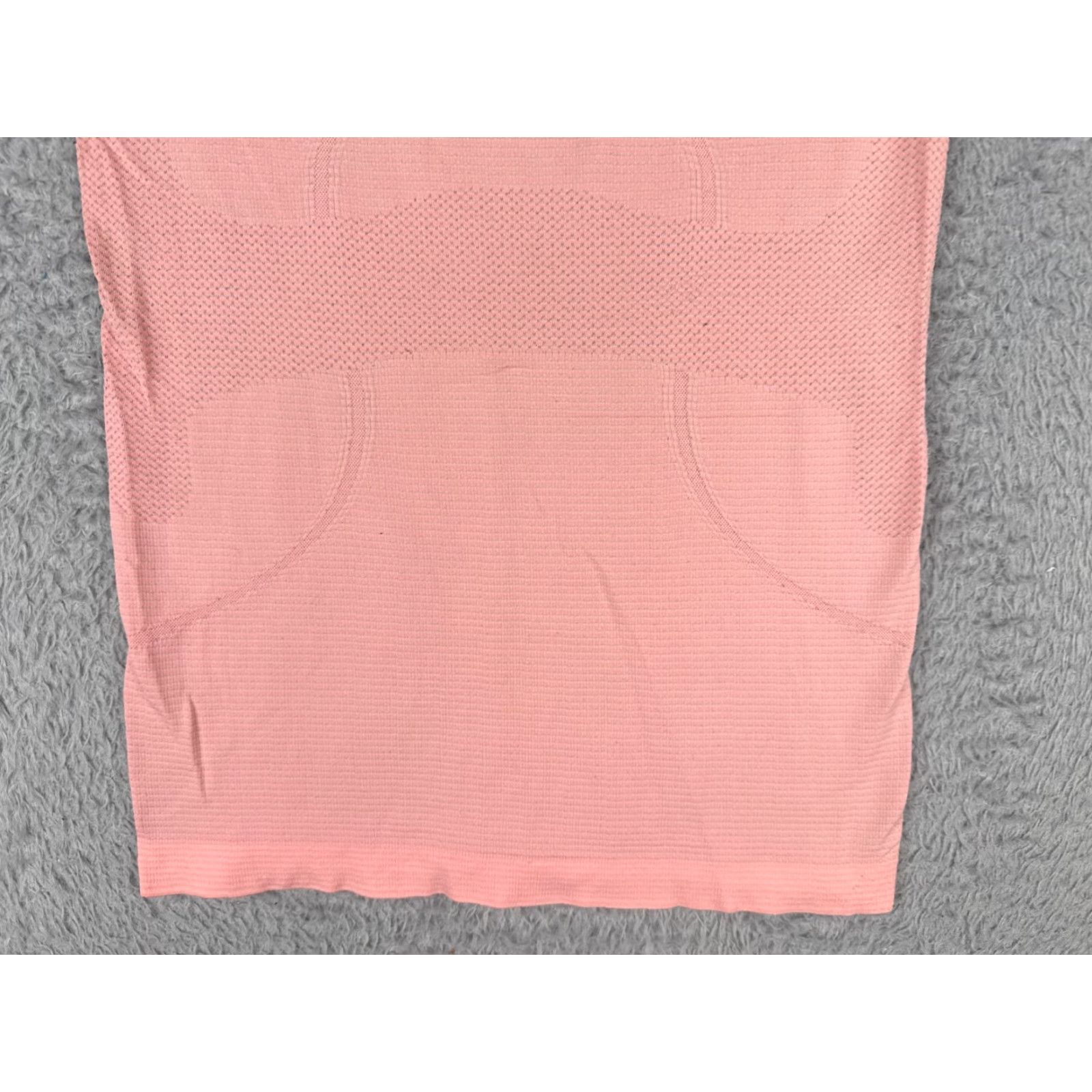Lululemon Lululemon Shirt Women 6 Pink Swiftly Tech Running Gym Scoop Neck READ Size M / US 6-8 / IT 42-44 - 5 Thumbnail