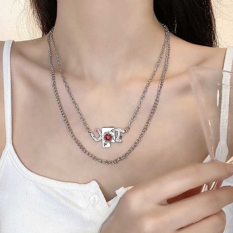 Other Poker Dark STEAL! Y2K Chains Necklace Chain Size ONE SIZE - 1 Thumbnail