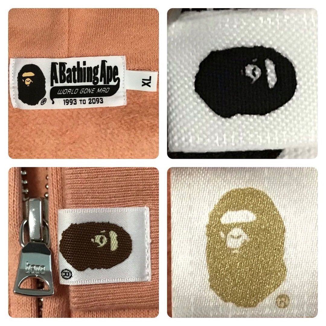 Bape BAPE Tiger full zip hoodie salmon pink a bathing ape Size US XL / EU 56 / 4 - 7 Thumbnail