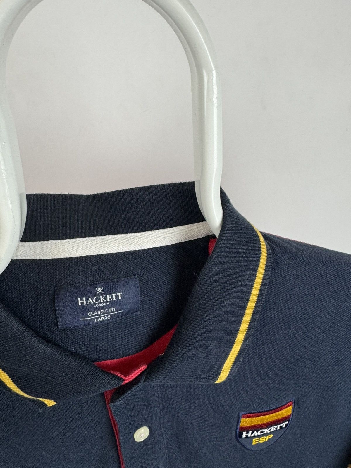 Hackett Hackett Spain National Team Polo Size US L / EU 52-54 / 3 - 4 Thumbnail