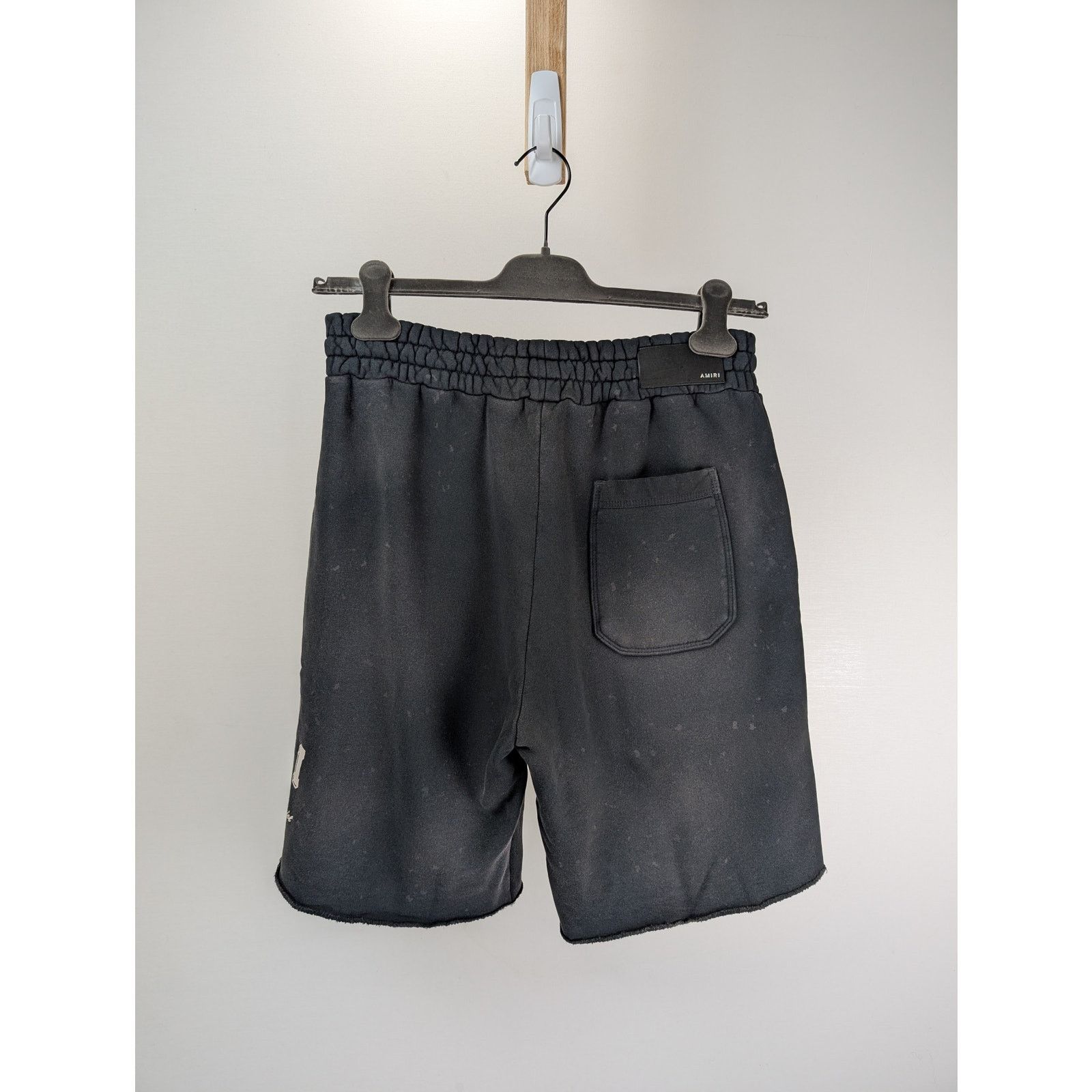 Amiri o1rshd1 Vintage Collegiate Shorts in Black Size US 30 / EU 46 - 5 Thumbnail