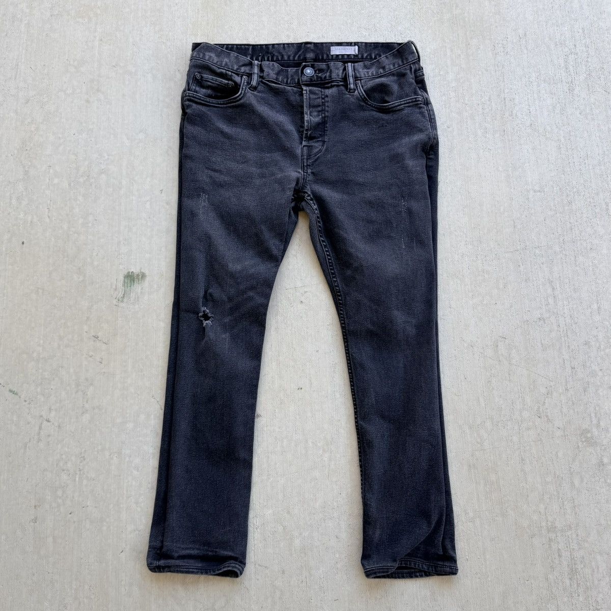 Allsaints Allsaints Jeans Men Size 33 Slim Black Denim Stretch Size US 33 - 1 Thumbnail