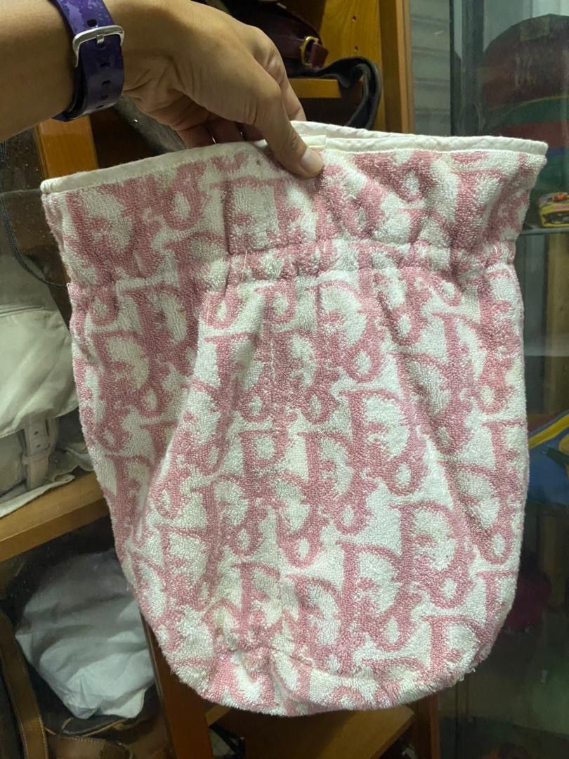 Christian Dior Monsieur Christian Dior Bag Diorissimo Girly Terry Cloth Size ONE SIZE - 21 Thumbnail
