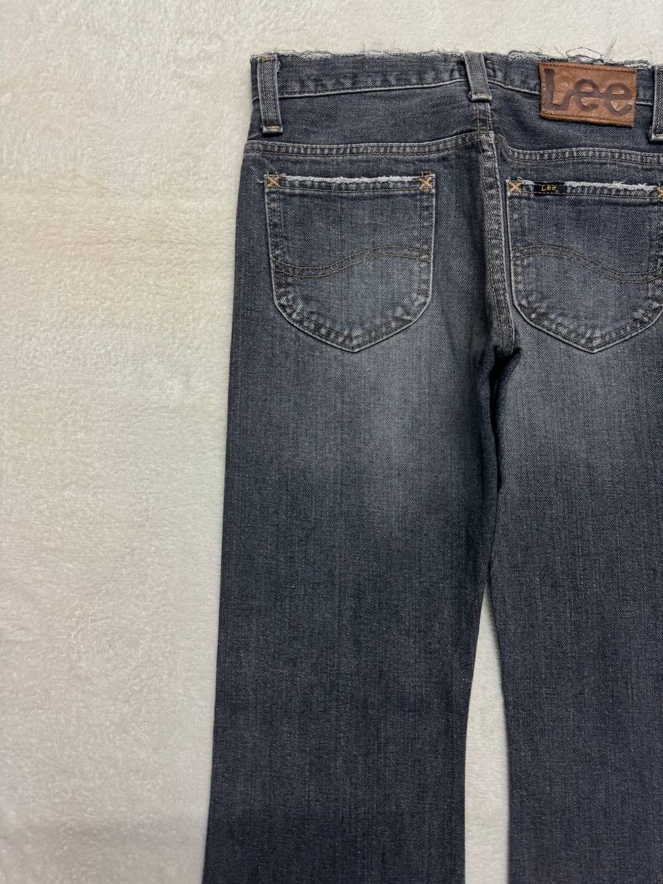 Lee FLARE Insane 90s Lee Riders Mudwash Distressed Grunge Style Size US 27 - 15 Thumbnail