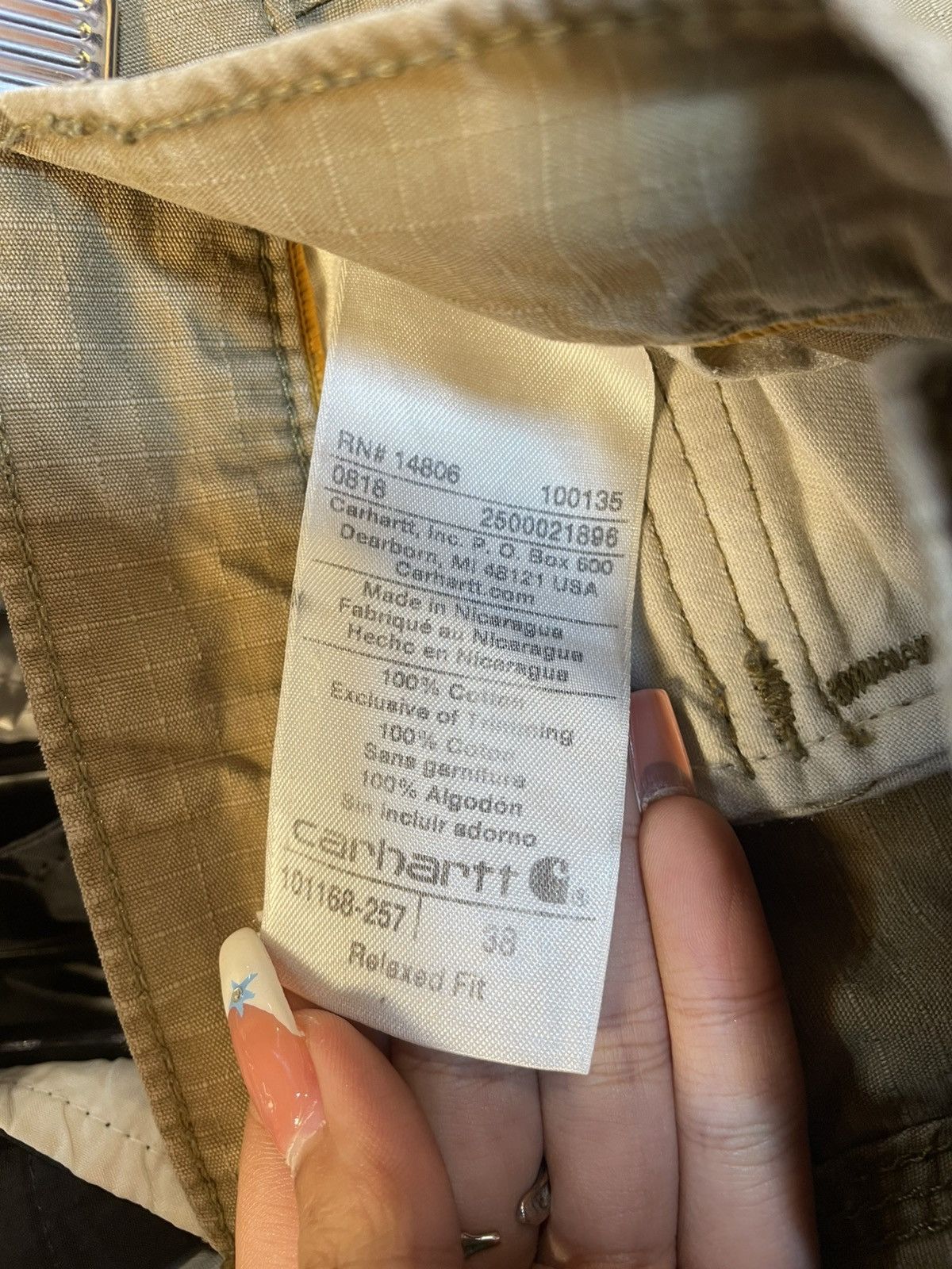Carhartt Vintage Carhartt Carpenter Shorts Size US 38 / EU 54 - 5 Thumbnail