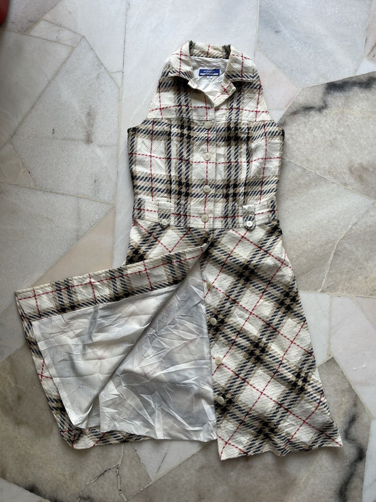 Burberry Burberry Nova Check Sleeveless Dress Size S / US 4 / IT 40 - 10 Thumbnail