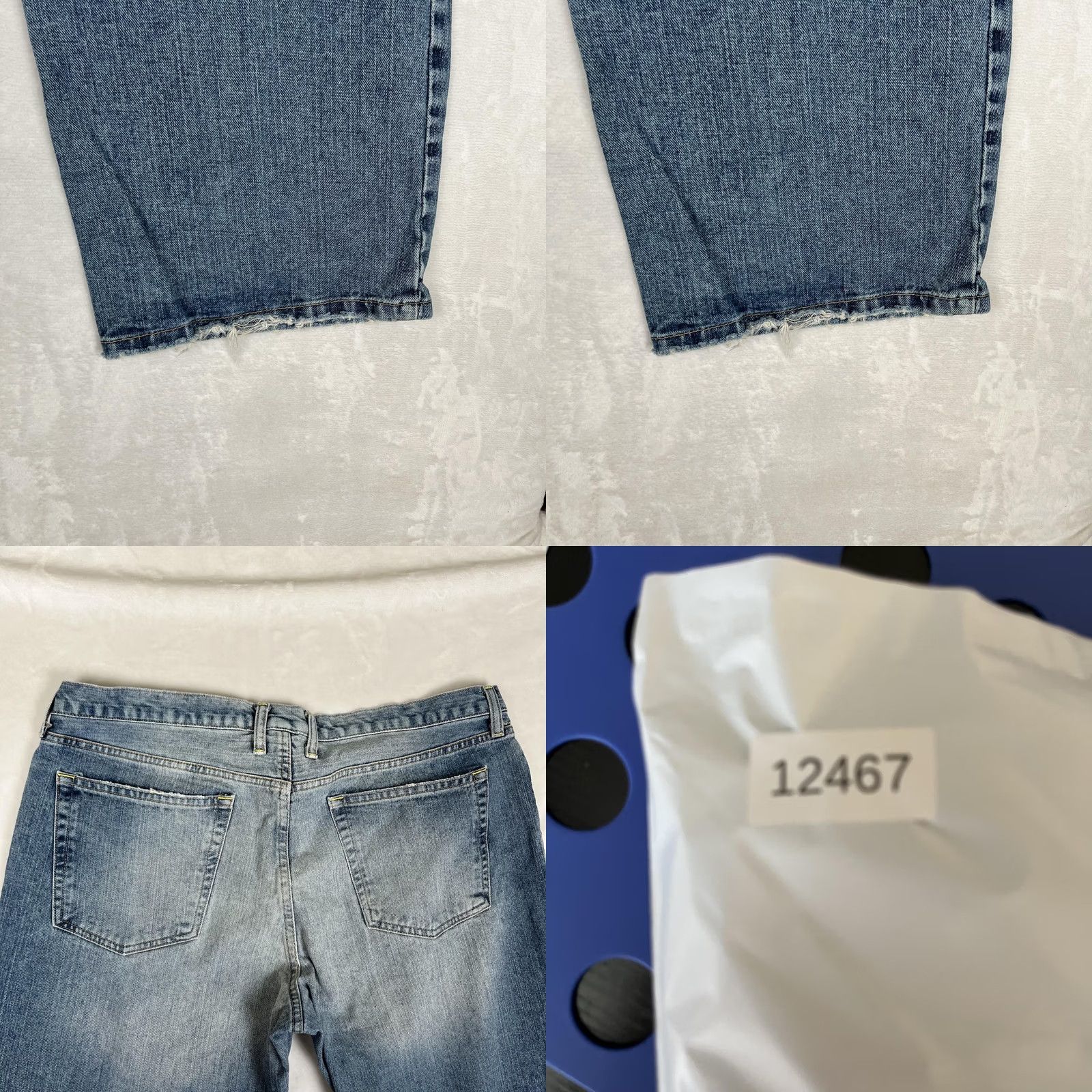 Mossimo VINTAGE Mossimo Supply Co Logan Jeans Mens 40x30 Blue Relaxed Straight Denim Y2K Jeans Mens 40x30 Blue Distressed Pockets Cotton Zip Belt Loops Size US 40 / EU 56 - 8 Thumbnail
