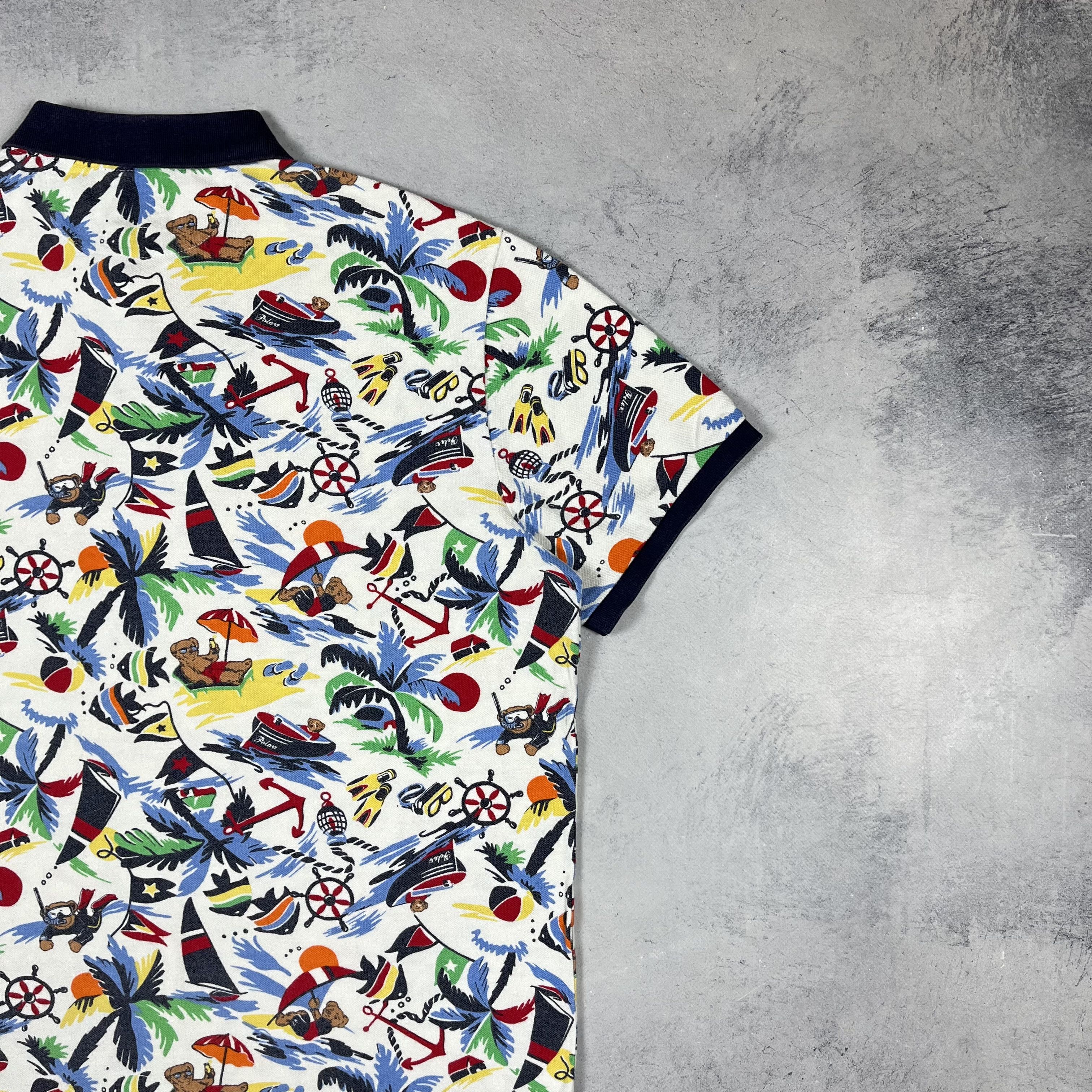 Polo Ralph Lauren Polo Bear Ralph Lauren Multi-logo Polo Shirt Size US XXL / EU 58 / 5 - 22 Thumbnail