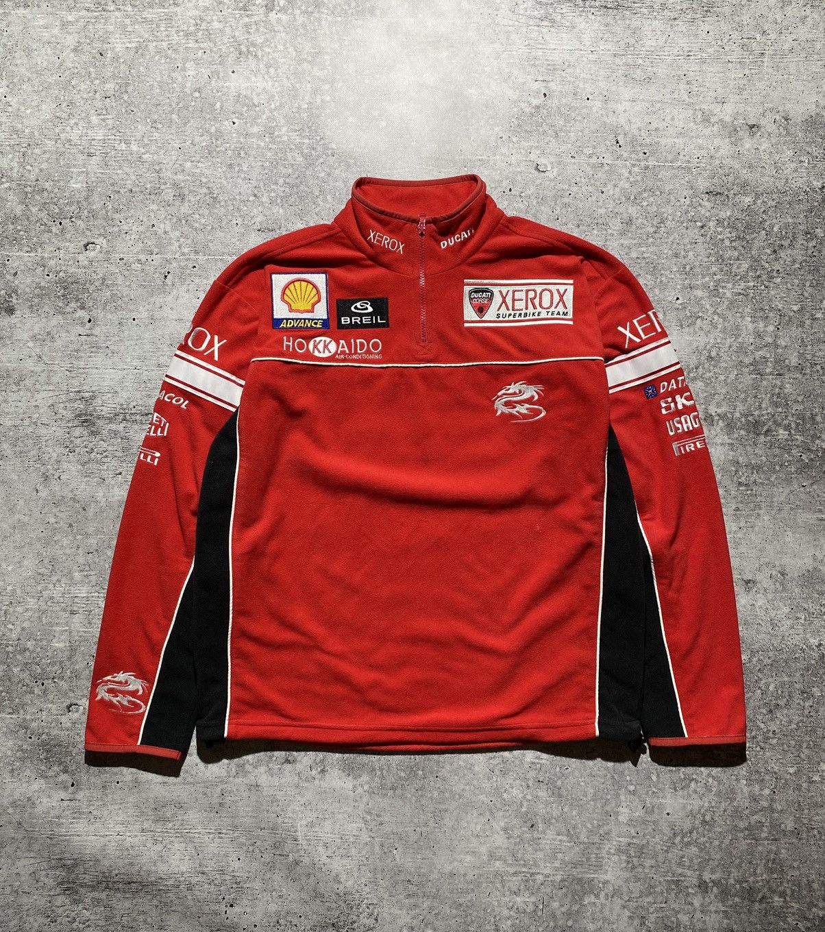 Vintage DUCATI VINTAGE RACING FLEECE Size US L / EU 52-54 / 3 - 1 Thumbnail