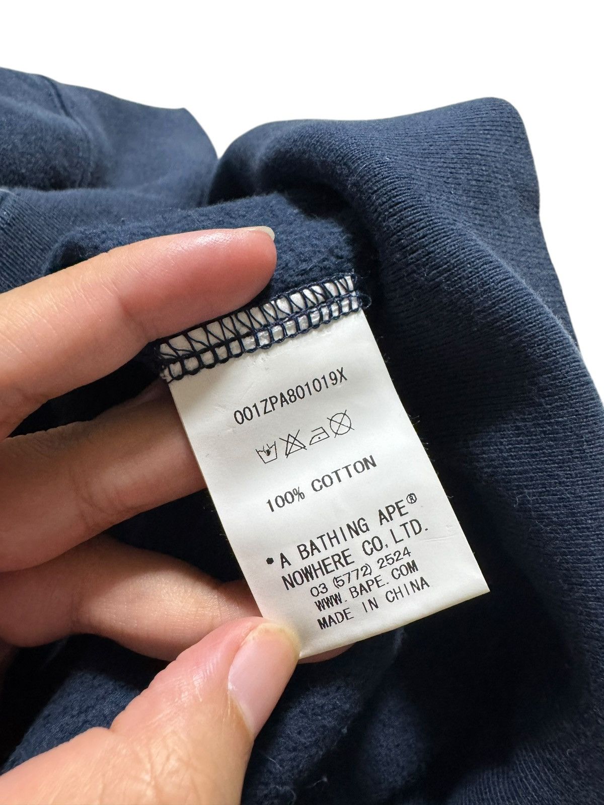 Bape BAPE Full Zip Hoodie gradient color NAVY Size US L / EU 52-54 / 3 - 8 Thumbnail