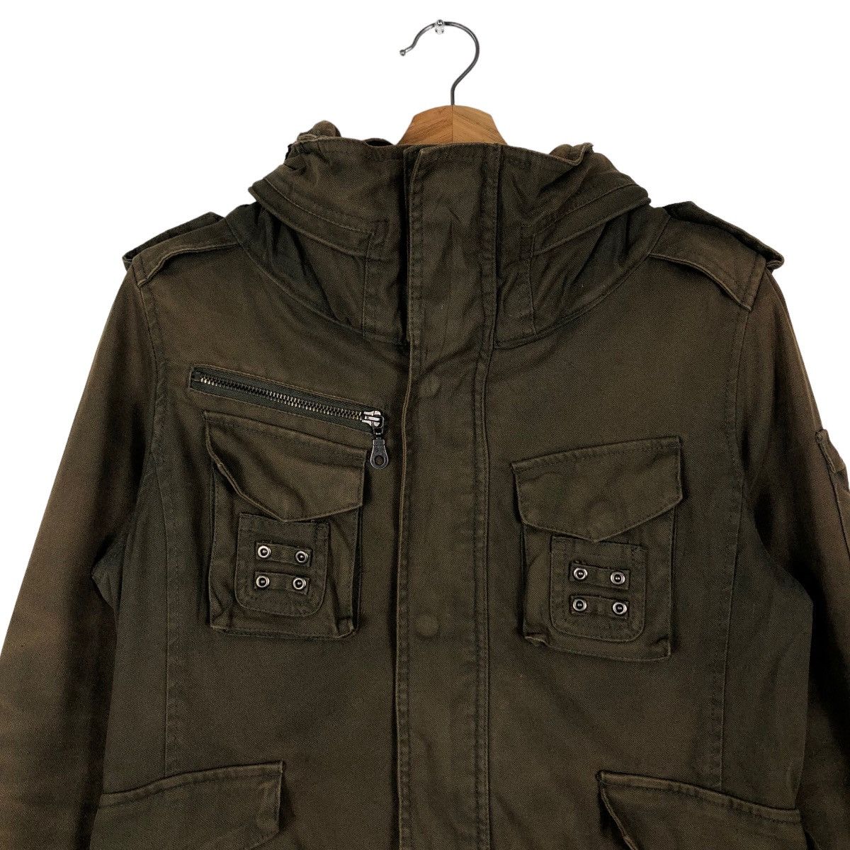 Hysteric Glamour 🔥90’s Vintage Biker Jacket Daily News Japan Made Size US M / EU 48-50 / 2 - 2 Thumbnail