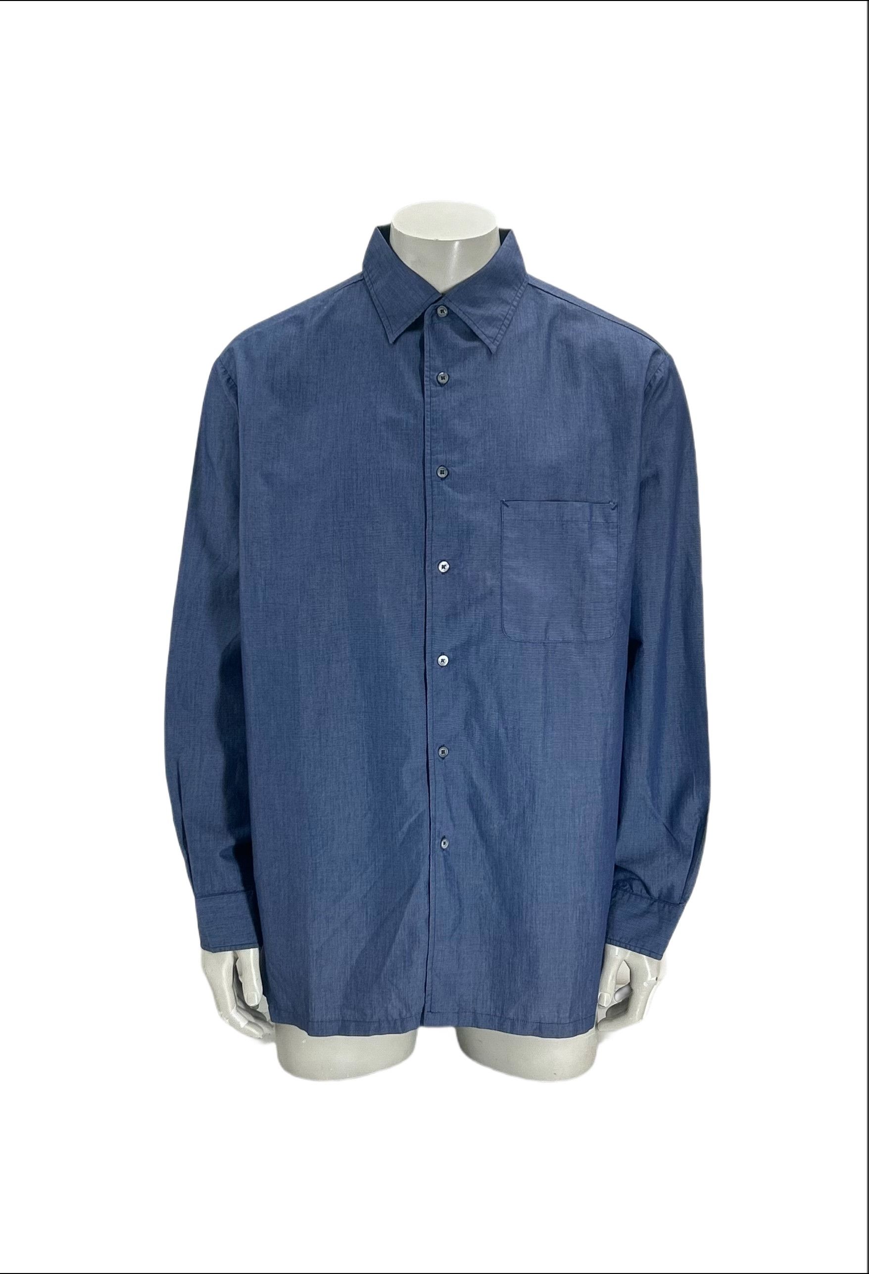 C.P. Company CP Company 'Chambray' Cotton Shirt SIZE 5 Size US XXL / EU 58 / 5 - 1 Thumbnail
