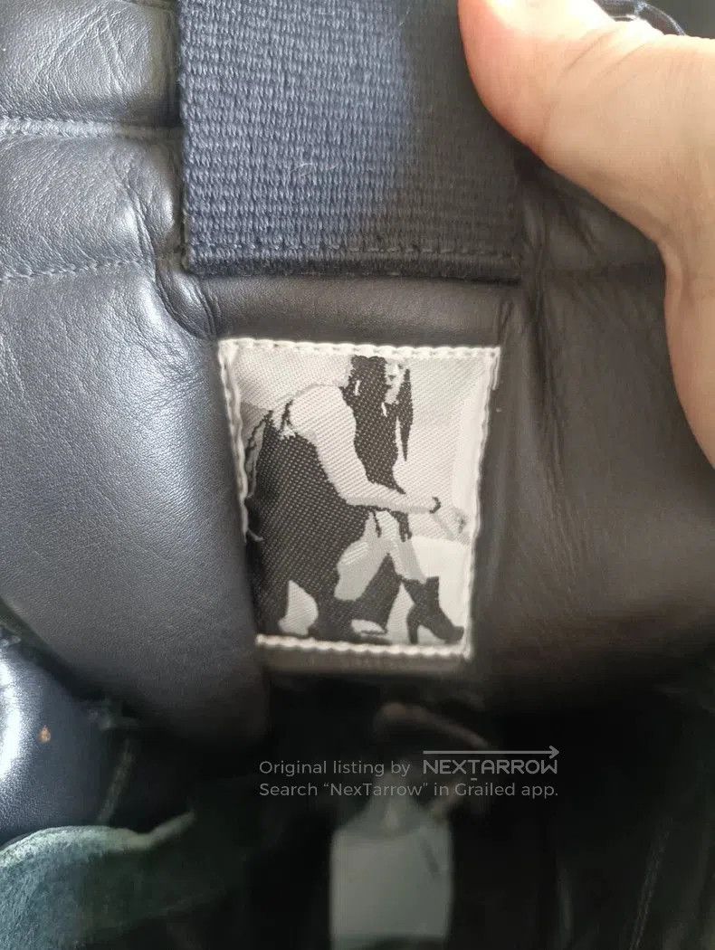 Rick Owens Rick Owens Black and White Fashion Sneakers. Size US 10.5 / EU 43-44 - 2 Thumbnail