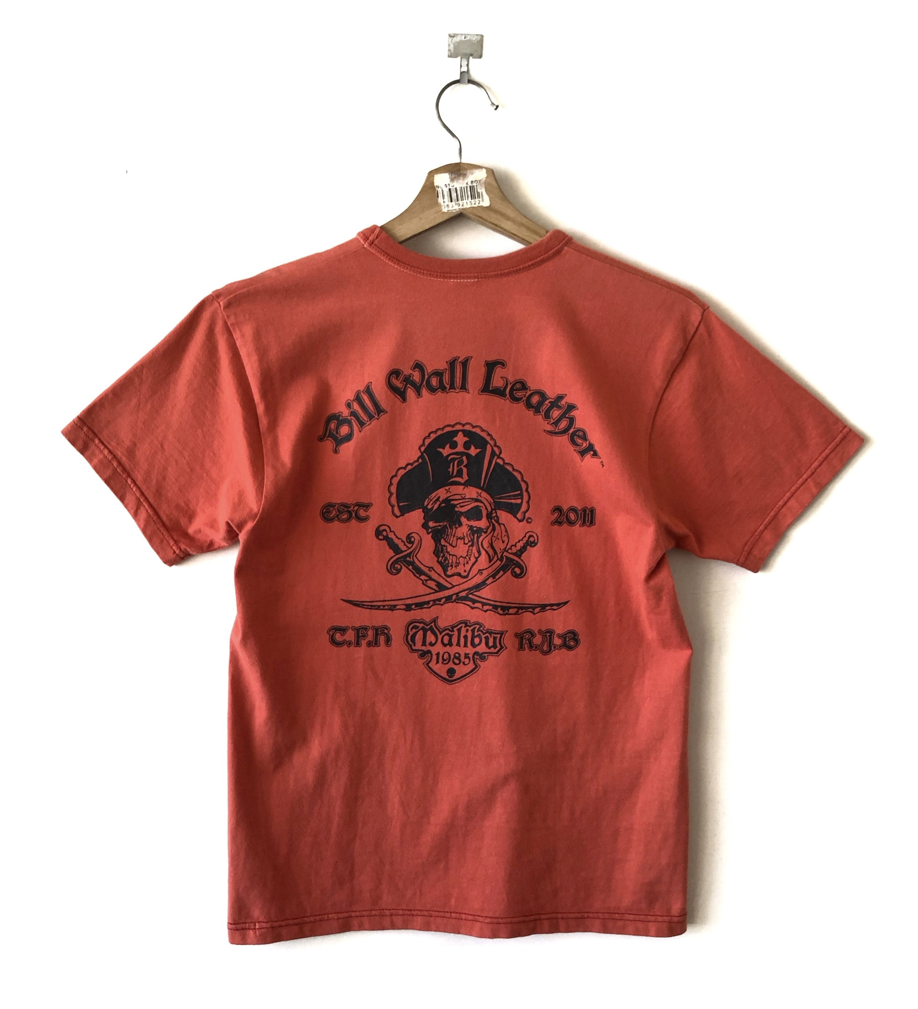 Bill Wall Leather RARE🔥THE FLAT HEAD X BILL WALL LEATHER BIG LOGO Size US S / EU 44-46 / 1 - 1 Thumbnail