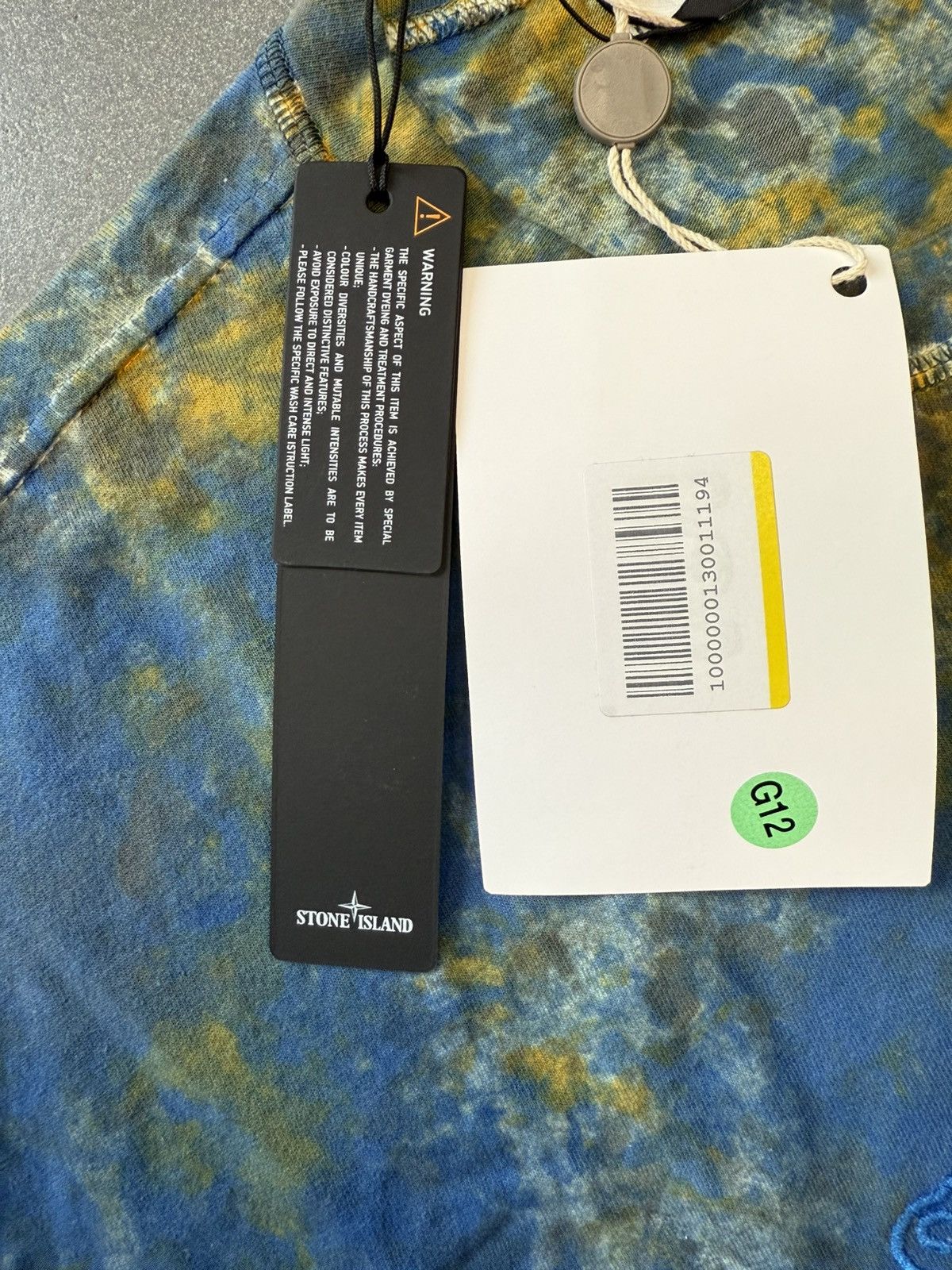 FW20 Supreme Stone Island Embroidered Logo S/S Top
