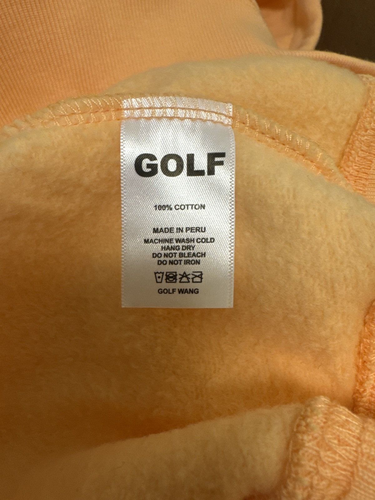 Golf Wang Golf wang peach hoodie size L Size US L / EU 52-54 / 3 - 5 Thumbnail