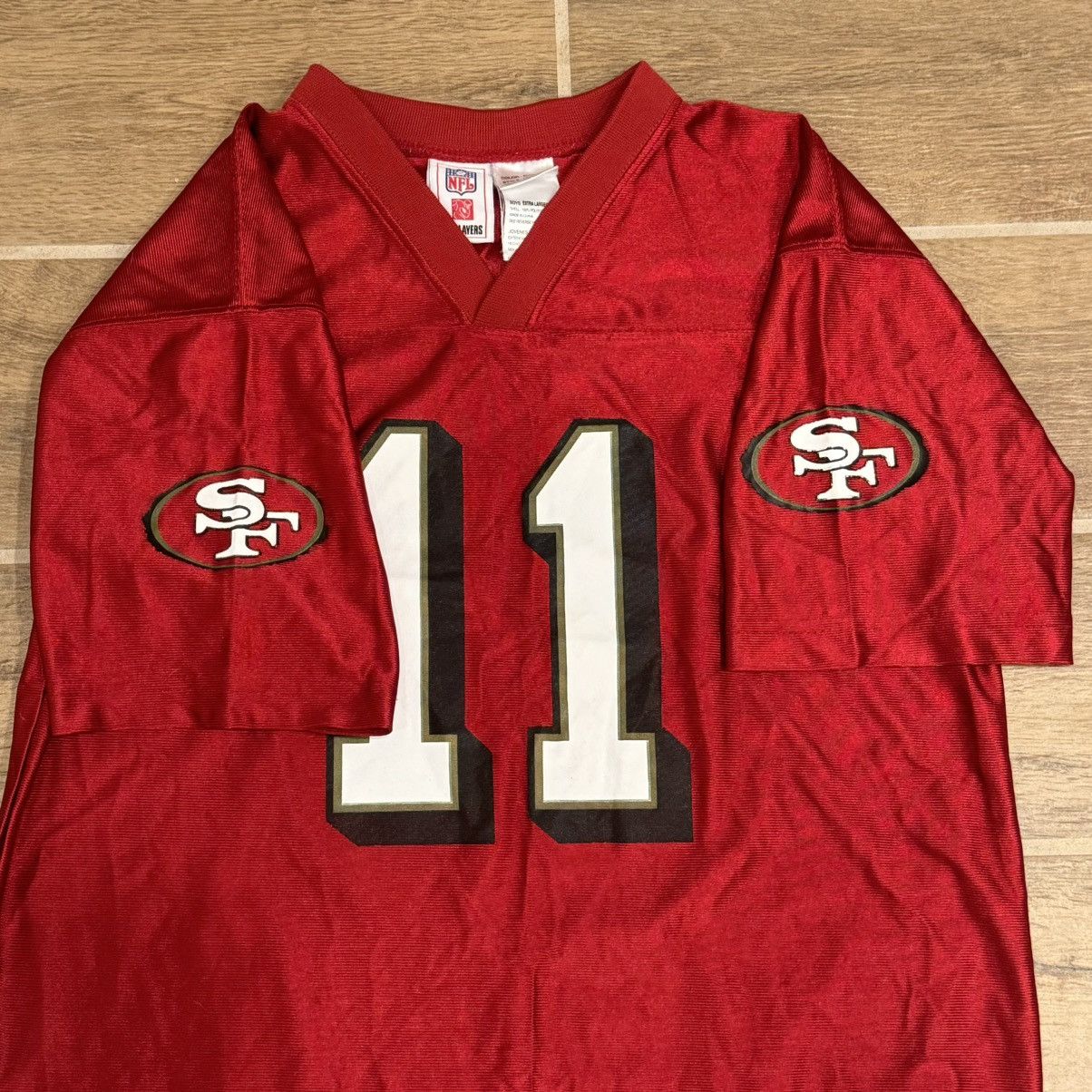 NFL × Vintage Alex Smith #11 San Francisco 49ers NFL Jersey Youth Size XL Size US S / EU 44-46 / 1 - 3 Thumbnail