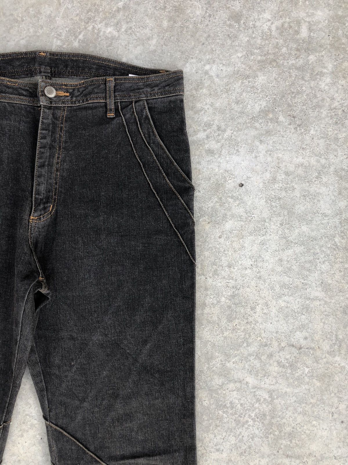 Vintage Japanese Playchess Flared Jeans Distressed Jeans Size US 32 / EU 48 - 5 Thumbnail