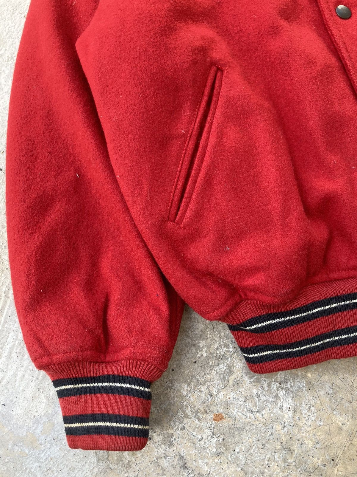 Japanese Brand Vintage Shinji Abe Attachment Bomber Jacket Size US XL / EU 56 / 4 - 5 Thumbnail