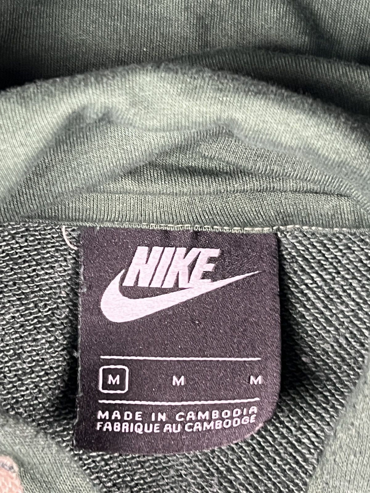 Nike Vintage Y2K Nike Swoosh Two Pockets Hoodie Mens M Green Size US M / EU 48-50 / 2 - 5 Thumbnail