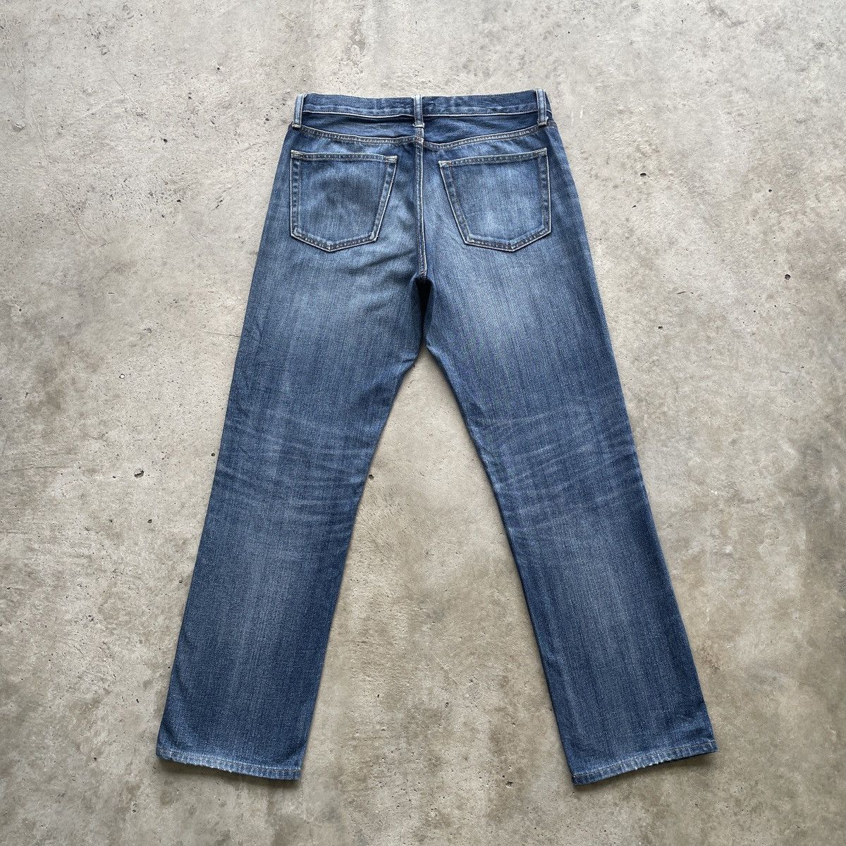 Japanese Brand Vintage Japanese Faded Jeans Pants Distressed Denim W32x30 Size US 32 / EU 48 - 10 Thumbnail