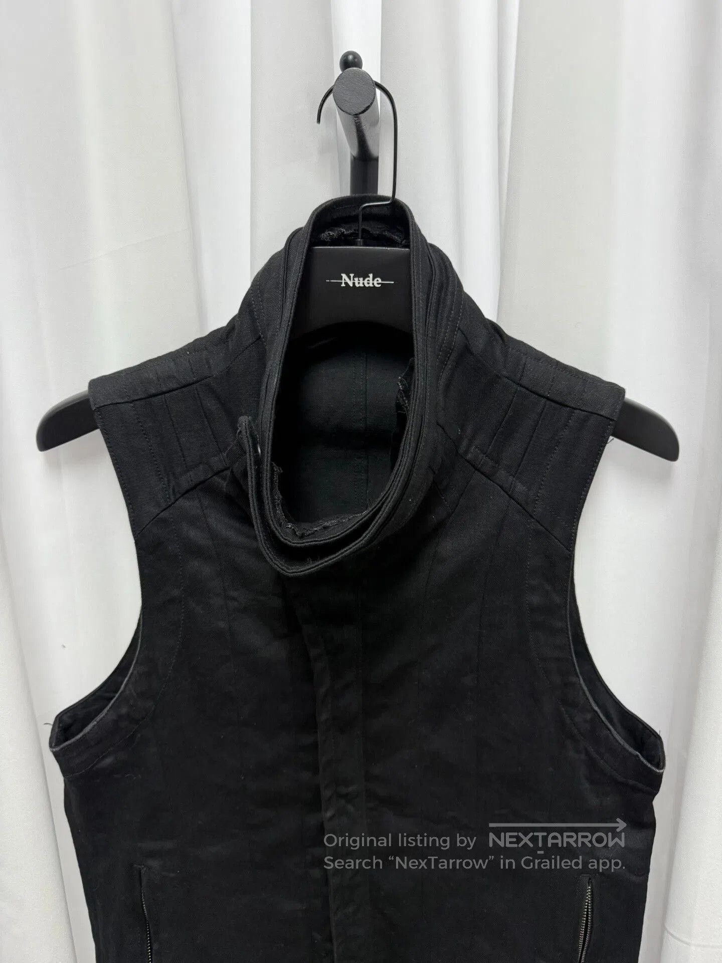 Comme des Garcons Homme Plus Stylish Black Denim Stand. Size US M / EU 48-50 / 2 - 2 Thumbnail