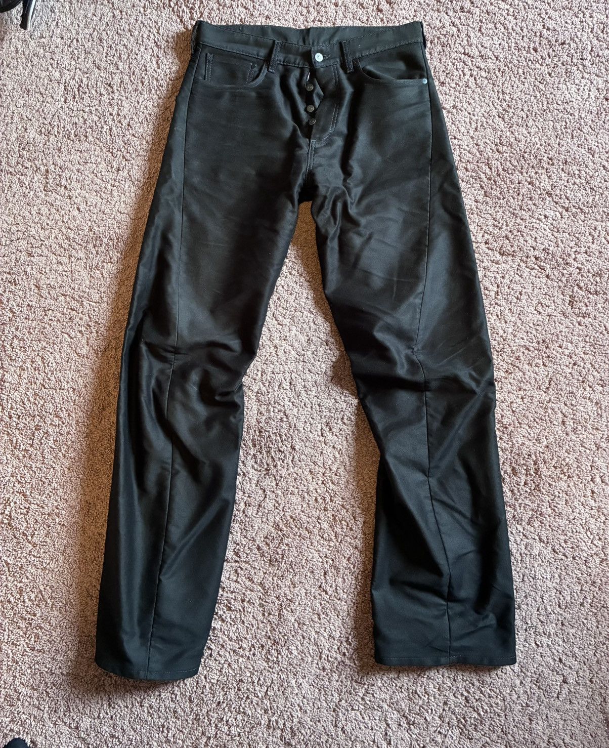 Maison Margiela Maison Margiela twisted seam pants Size US 31 - 1 Thumbnail